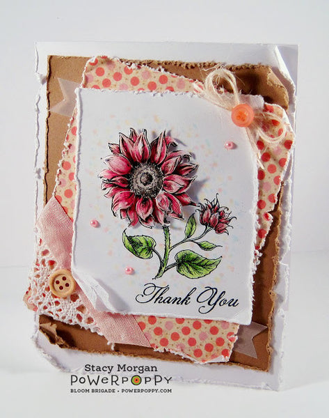 Sunflower Power Digital Stamp Set