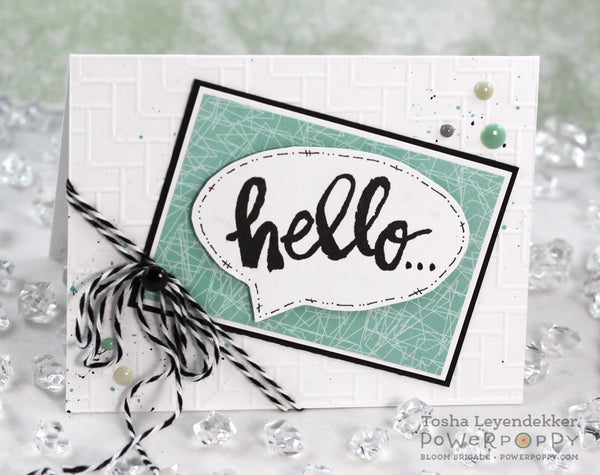 Big Scripts Stamp Set