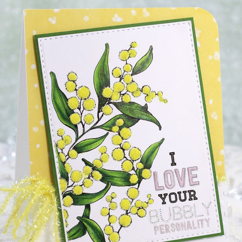 Bubbles and Fizz Digital Stamp Set