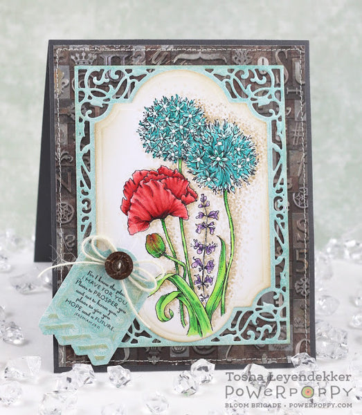 Garden Fireworks Digital Stamp Set