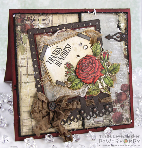 La Vie en Rose Digital Stamp Set