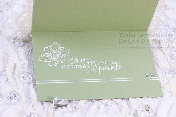 Glistening Paperwhites Stamp Set