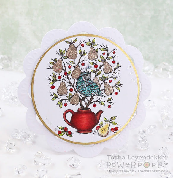 Partridge in a Pear Tree Digital Stamp Set