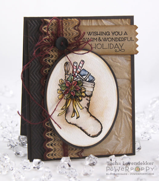 Poinsettia Stamp Set
