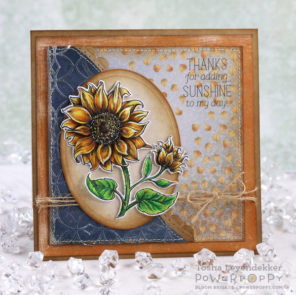 Sunflower Power Digital Stamp Set