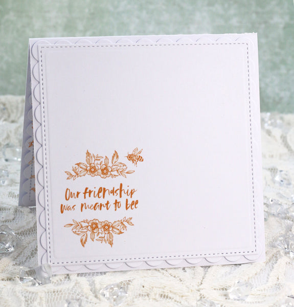 Bee Kind Toile Stamp Set