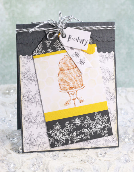 Bee Kind Toile Stamp Set