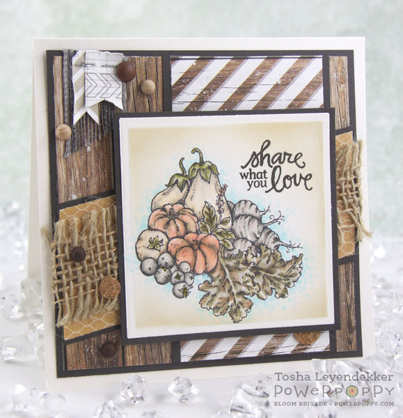 Farmers Market Veggies Digital Stamp Set