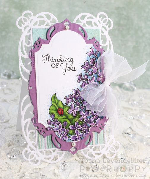 French Lilac Digital Stamp Set