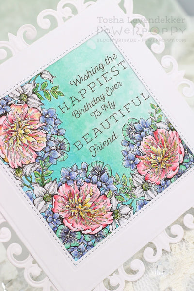 Luminous Bouquet Digital Stamp Set