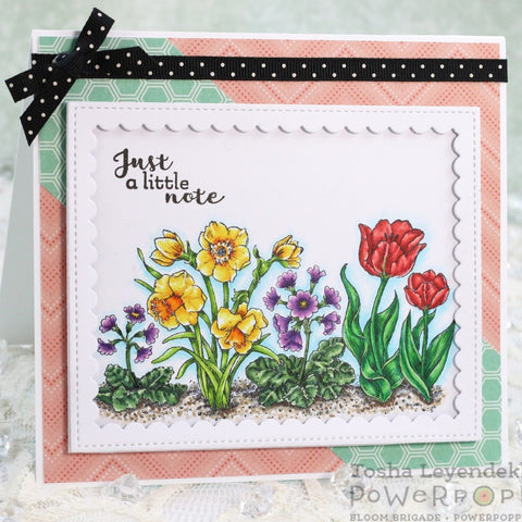 Spring Border One Digital Stamp Set