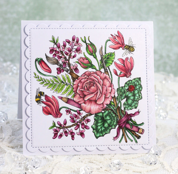 Rose All Day Digital Stamp Set