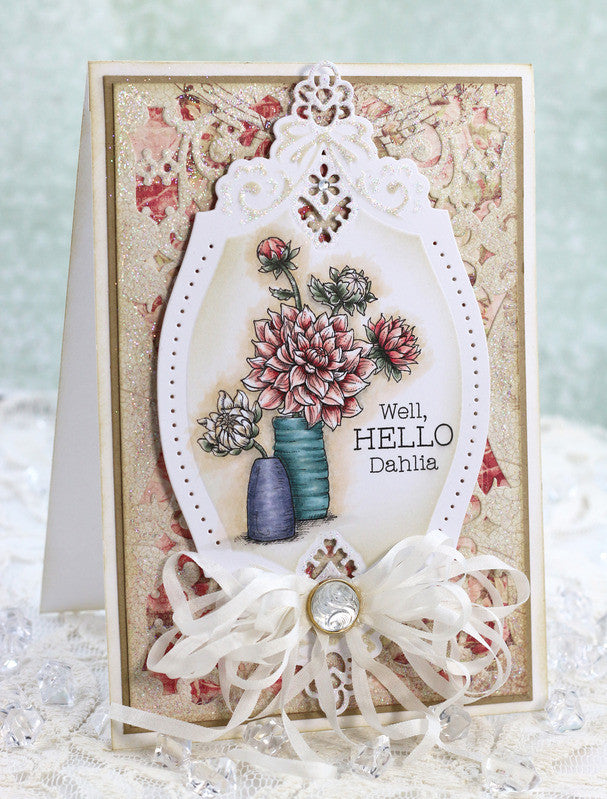 Sweet Tooth Slimline Card  Not 2 Shabby Design Team Project featuring  Stamping Bella & Trinity Stamps – Jackie's Craft Table
