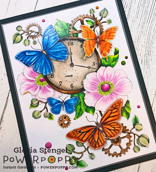 Time to Fly Digital Stamp Set