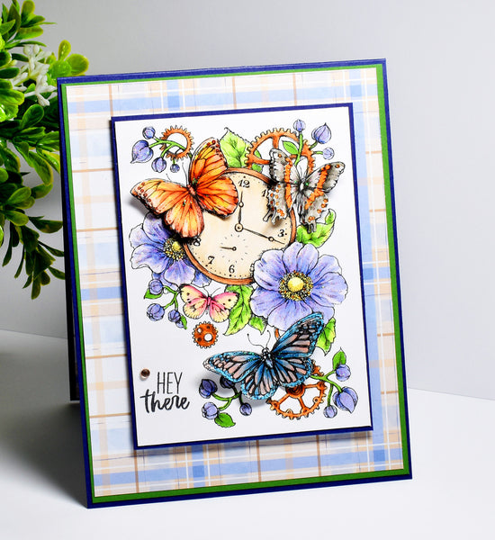 Time to Fly Digital Stamp Set - Power Poppy by Marcella Hawley