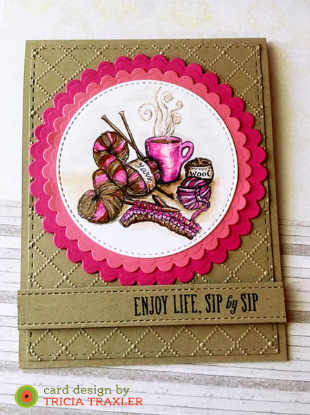 Get Wool Soon Digital Stamp Set