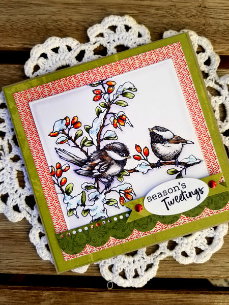 Tweet Tidings Stamp Set