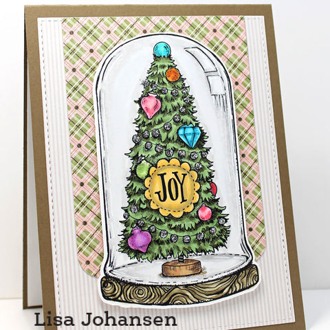 Tabletop Tree Digital Stamp Set
