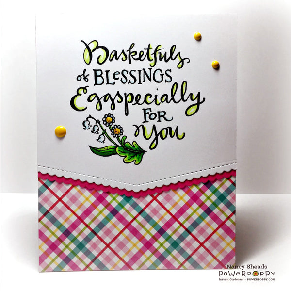 Vintage Easter Egg Digital Stamp Set