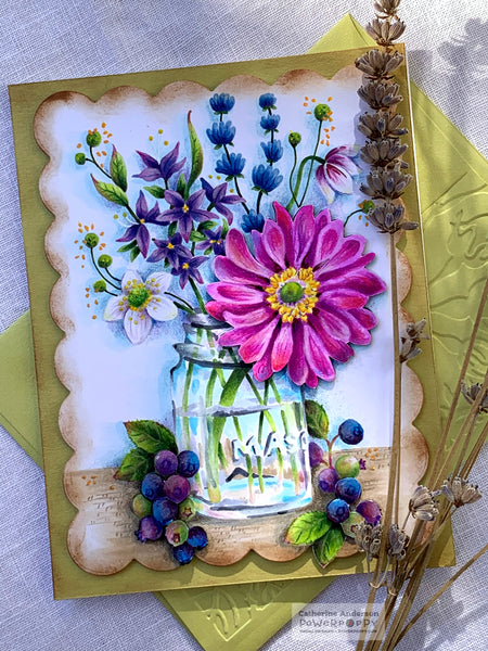 Wildflower Mini Digital Stamp Set