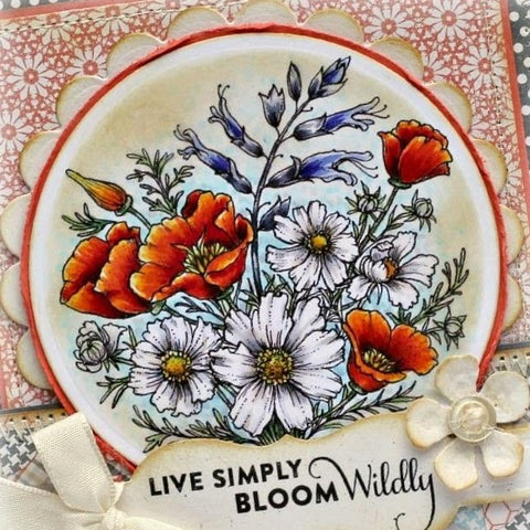 Countryside Bouquet Digital Stamp Set