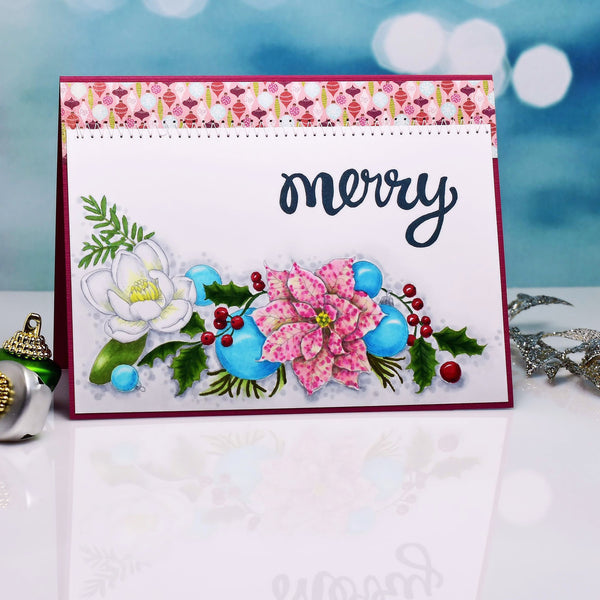 Winter Flora Digital Stamp Set