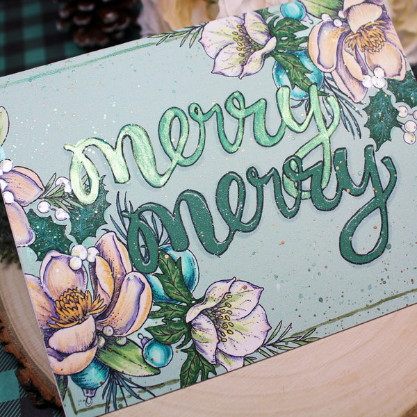 Winter Flora Digital Stamp Set