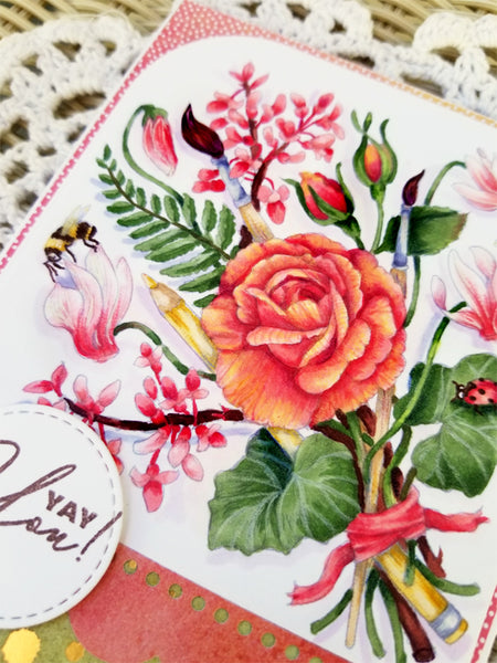 Rose All Day Digital Stamp Set