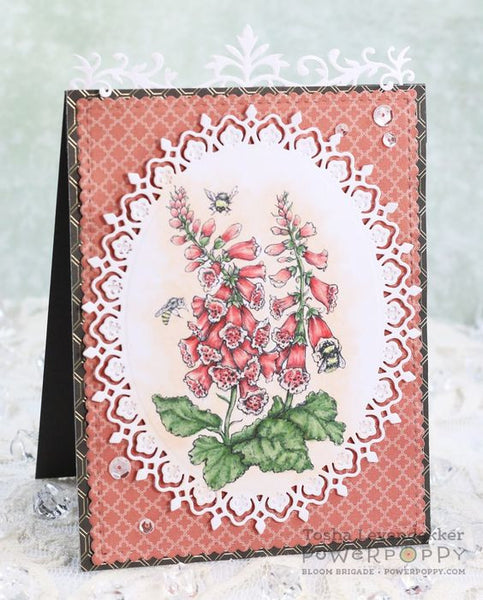 Dynamic Duos: Foxglove and Ranunculus Stamp Set