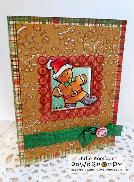 Gingerbread Family Digital Stamp Set