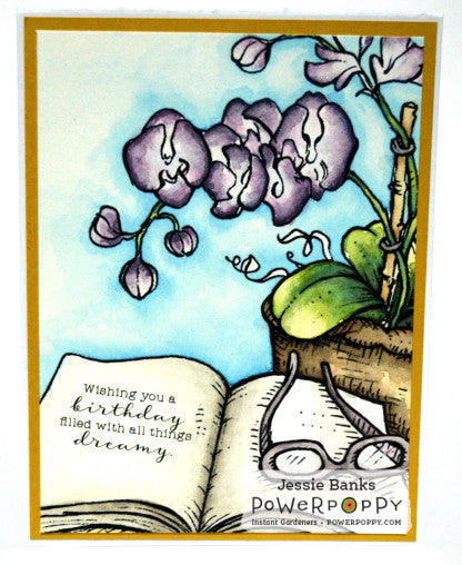 Orchid Dreams Digital Stamp Set