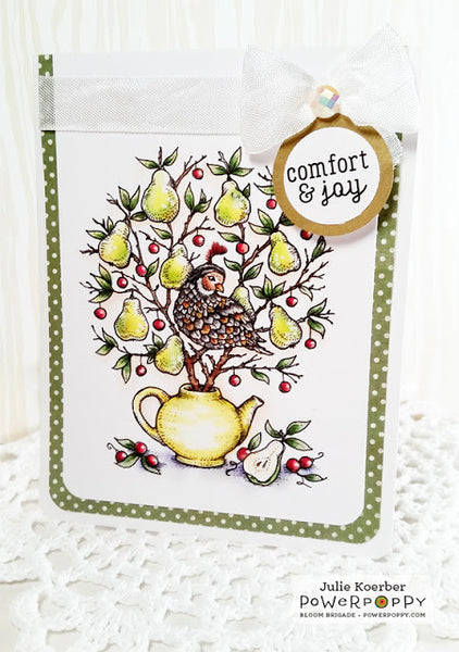 Partridge in a Pear Tree Digital Stamp Set