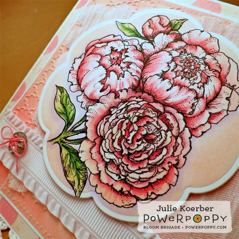 Peonies Digital Stamp Set