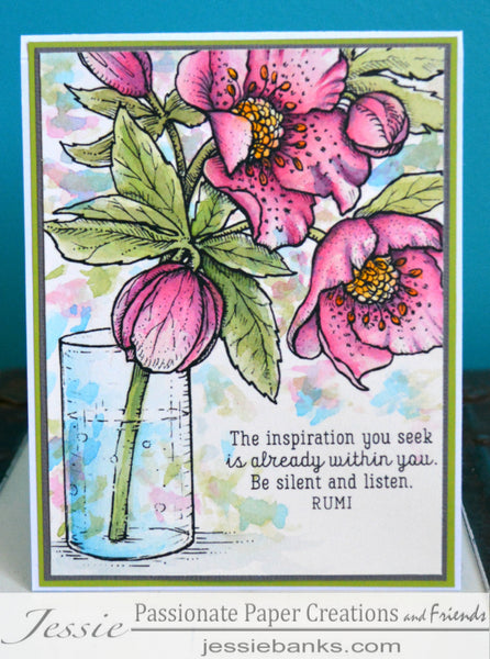 Hellebores Digital Stamp Set