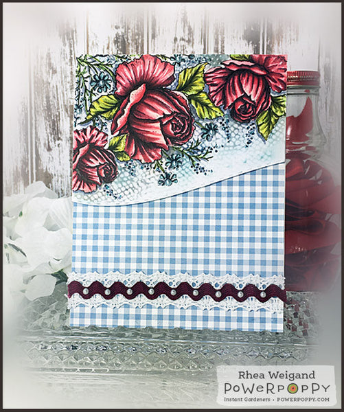 Rose and Chamomile Digital Stamp Set