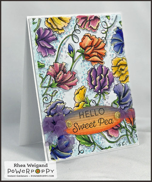 Sweet Pea Show Digital Stamp Set