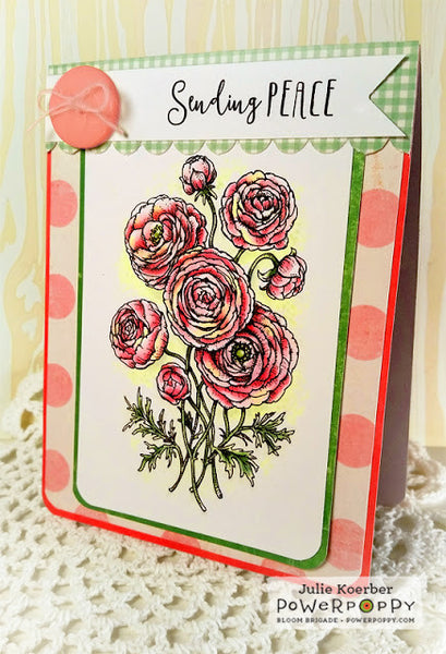 Ranunculus Digital Stamp Set